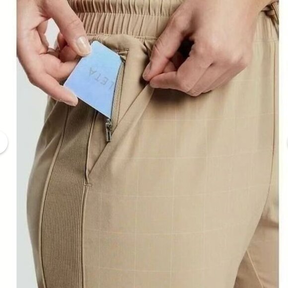 3X (26) - ATHLETA - Brooklyn Textured Jogger Plaid NEW $98 msrp - Picture 3 of 7